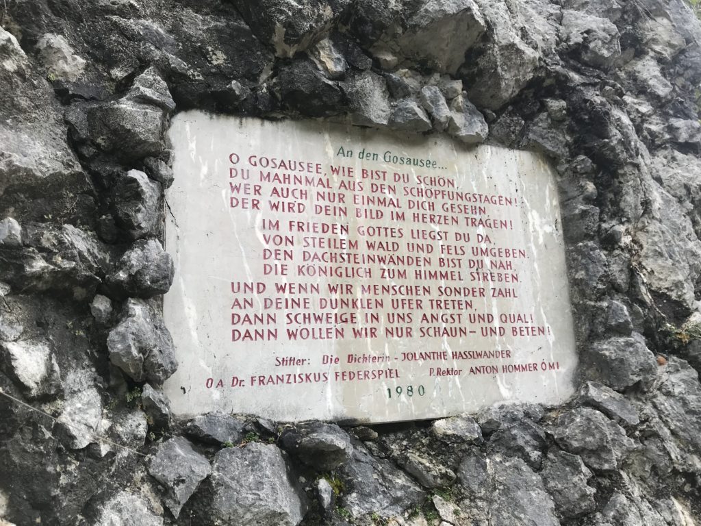 In Stein: Die Liebeserklärung an den Gosausee in Österreich