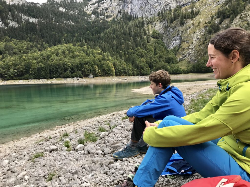 Hinterer Gosausee - toller Platz für eine Pause oder ein Picknick