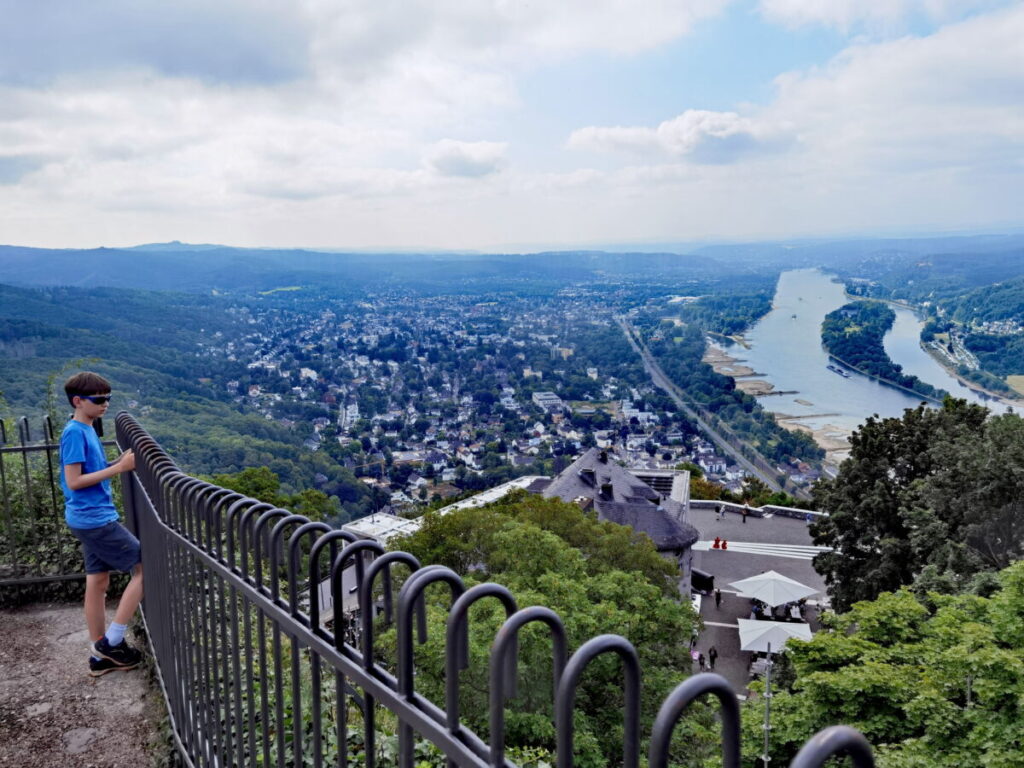 Der Drachendels ist eine der vielbesuchten Sehenswürdigkeiten am Rhein
